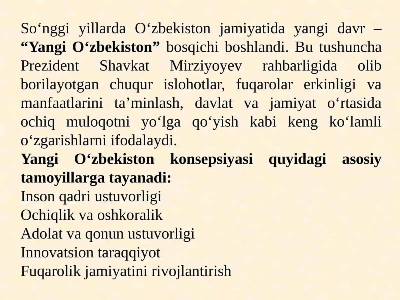 12-mavzu.Yangi O‘zbekiston ijtimoiy-siyosiy, iqtisodiy va madaniyhayotida roʻy berayotgan oʻzgarishlarning xalqaro reyting va indekslarda aksetishi 3