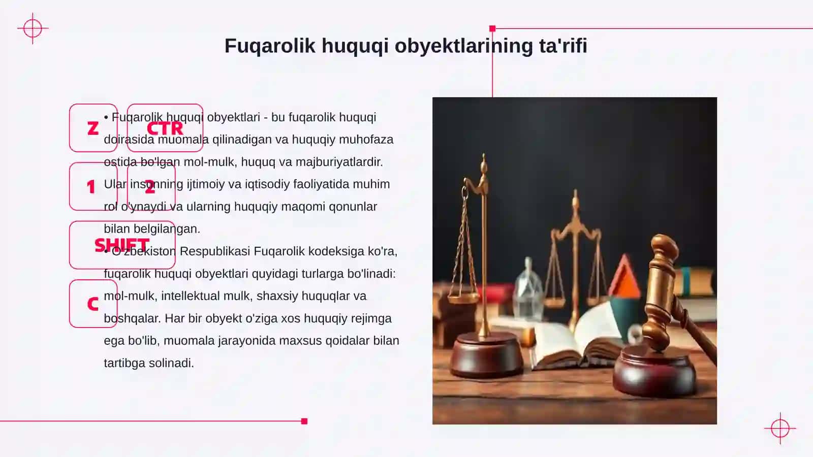 Fuqarolik huquqi obyektlari 3