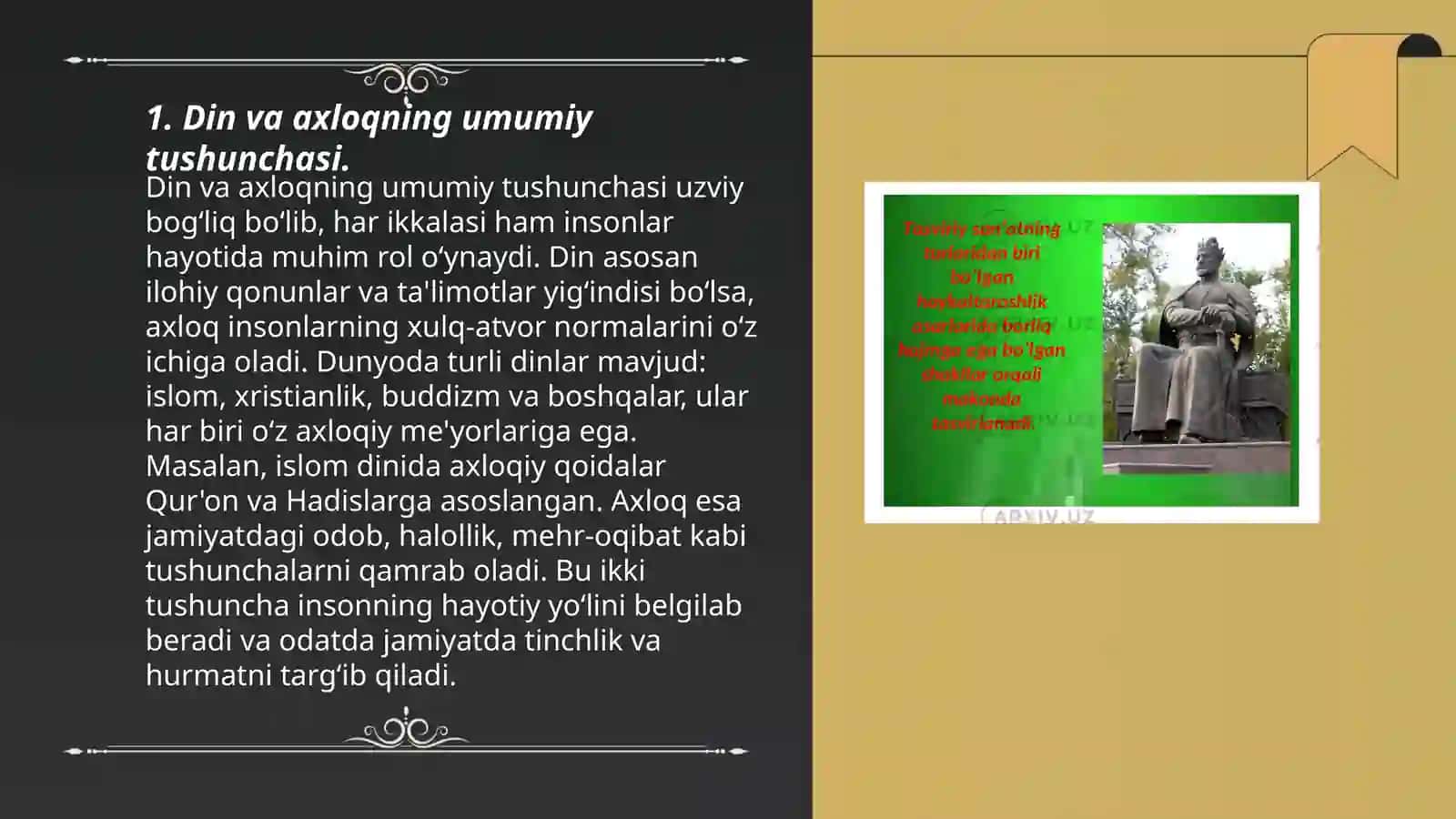 G’azzoliyning Tavba asari asosida “Din va axloq” mavzusida esse 3