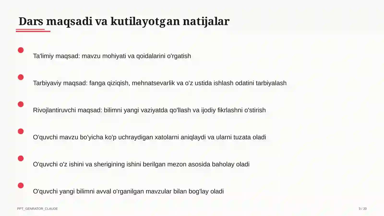 Natural ko'rsatkichli daraja va uning xossalari (7-sinf) 3
