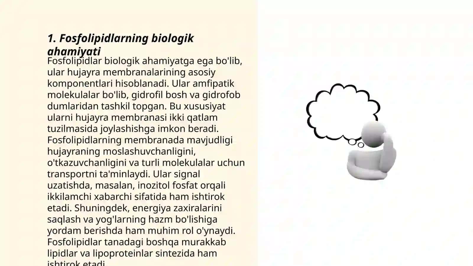 Fosfolipidlar almashinuvining buzilishi 3