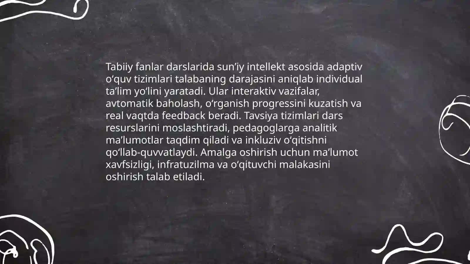 Boshlangʻich taʼlim tabiiy fanlar darslarida sunʼiy intellektdan foydalanish 3