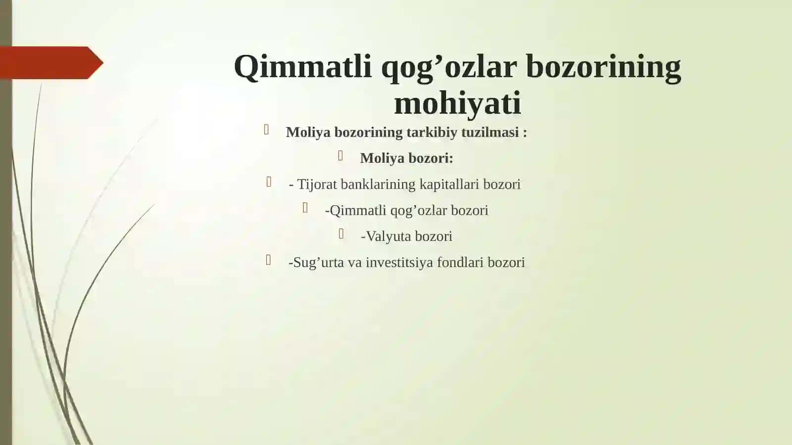 Qimmatliqog’ozlarbozoriningmohiyativauningtarkibiytuzilmasi 3