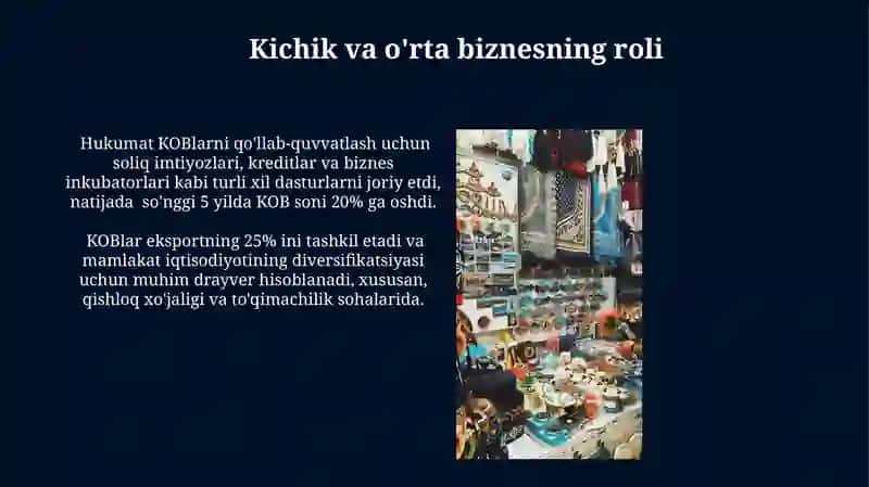 O'zbekisstonning tijorat sektori 3