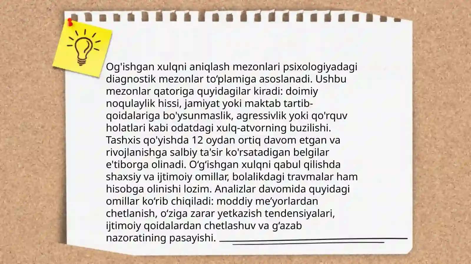 Og'ishgan xulq profilaktikasining psixologik uslublari 3