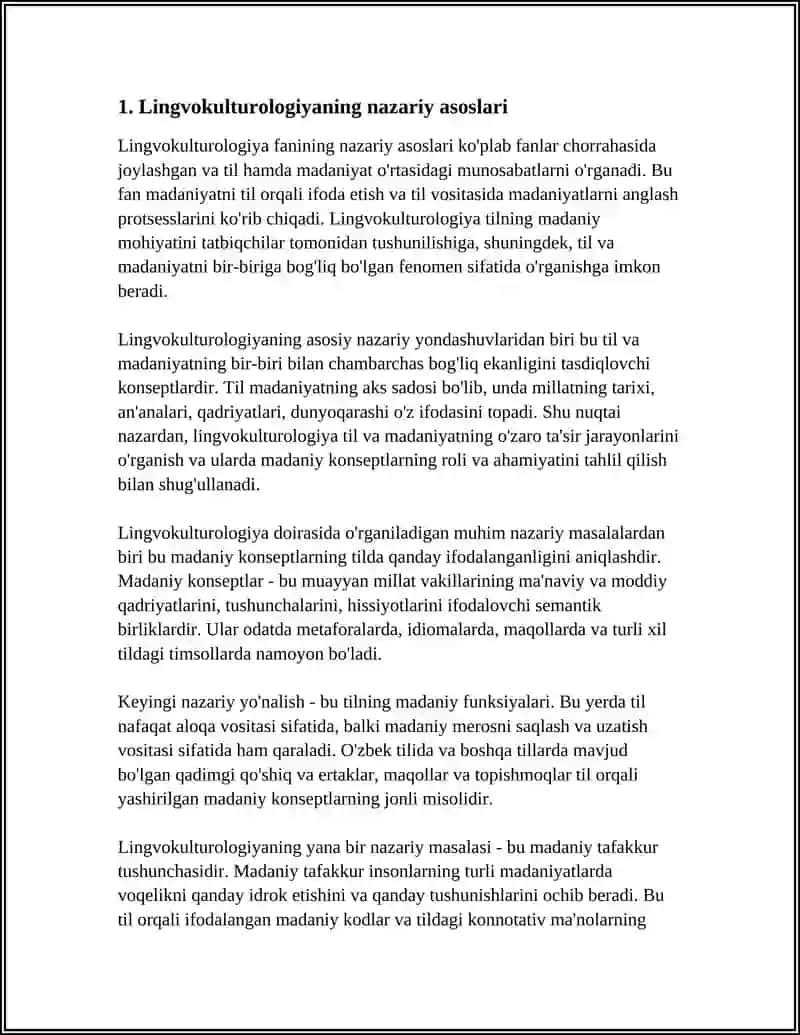 LINGVOKULTUROLOGIYA VA MADANIY KONSEPTLAR 3
