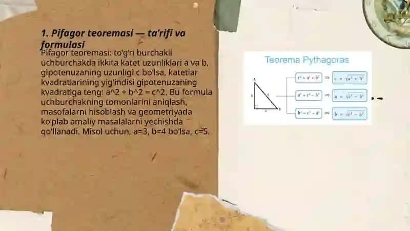 Pifagor teoremasi 3