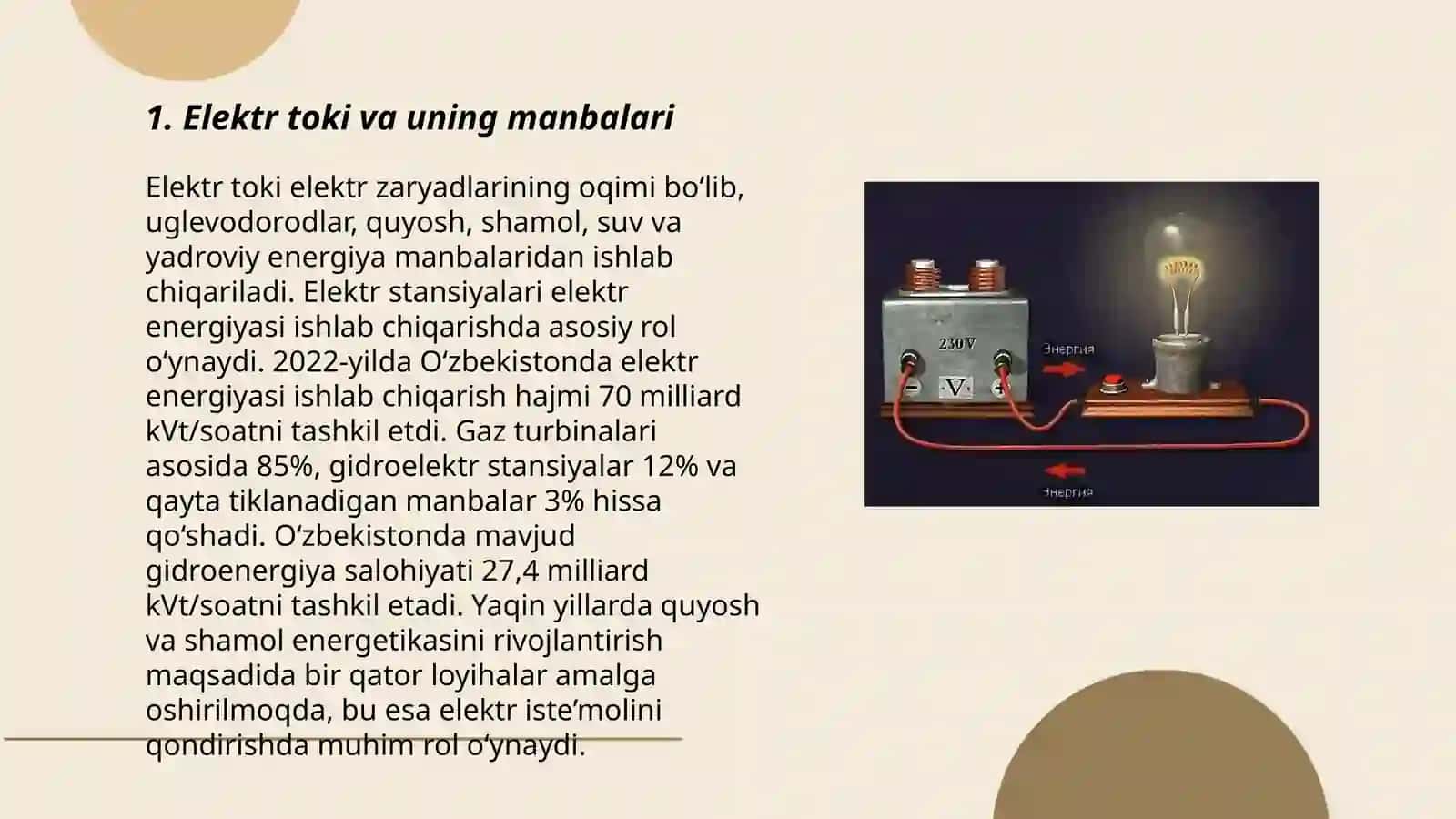 Elektra energiya 3
