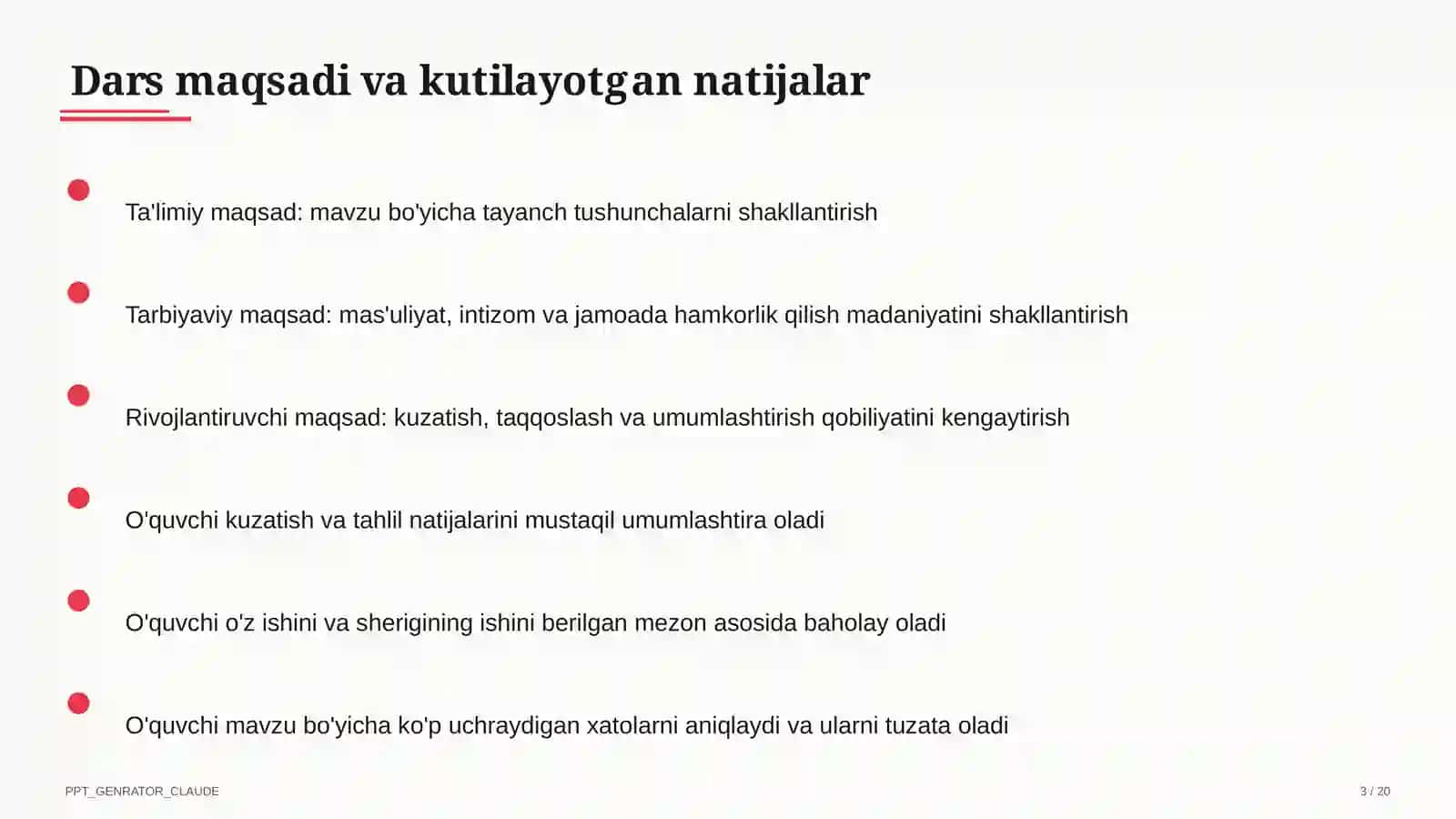 Boshlang'ich sinfda kitobxonlik odati: kunlik o'qish va maktab kutubxonasi 3