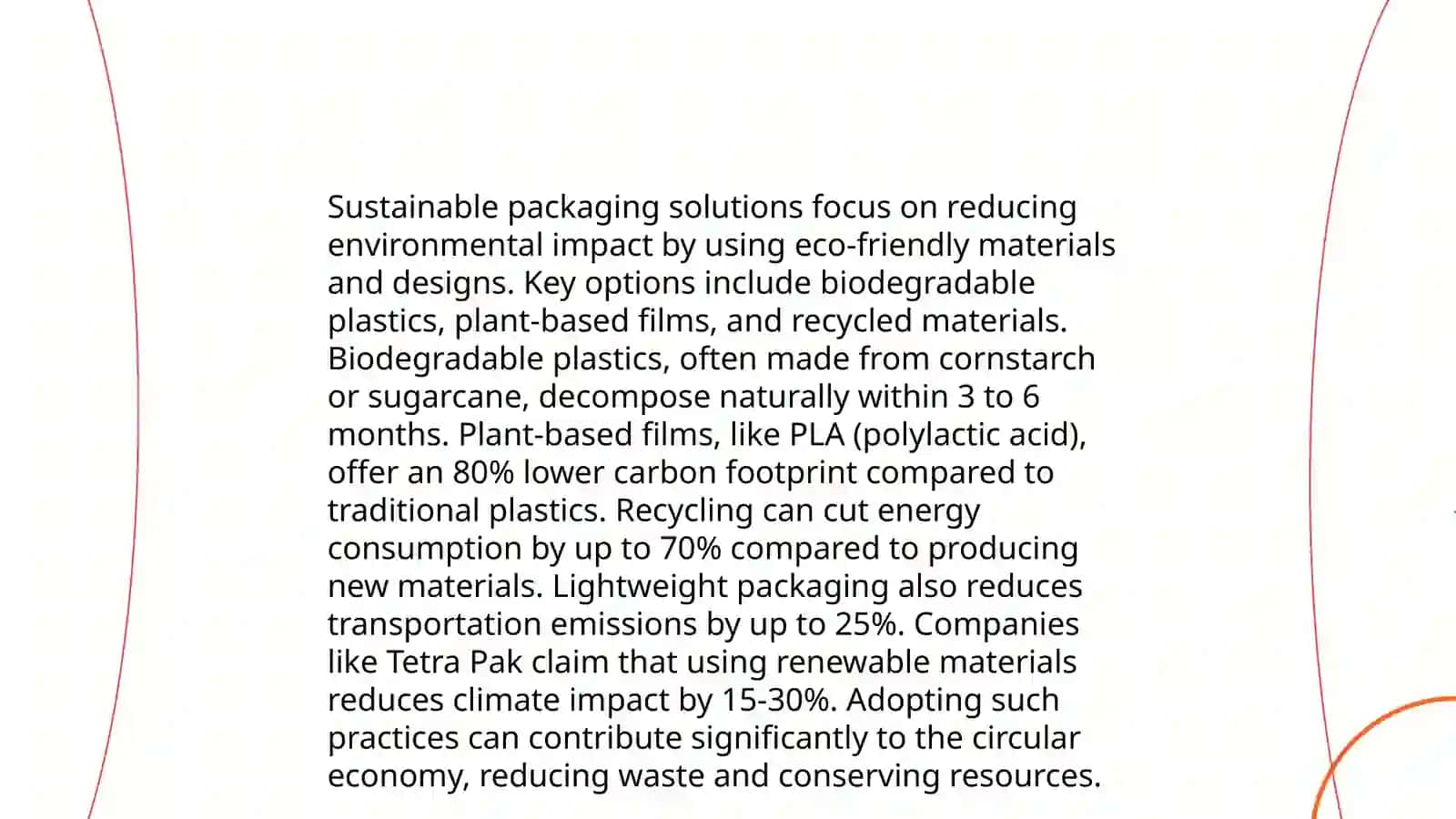 Sustainable Packaging Solutions 3