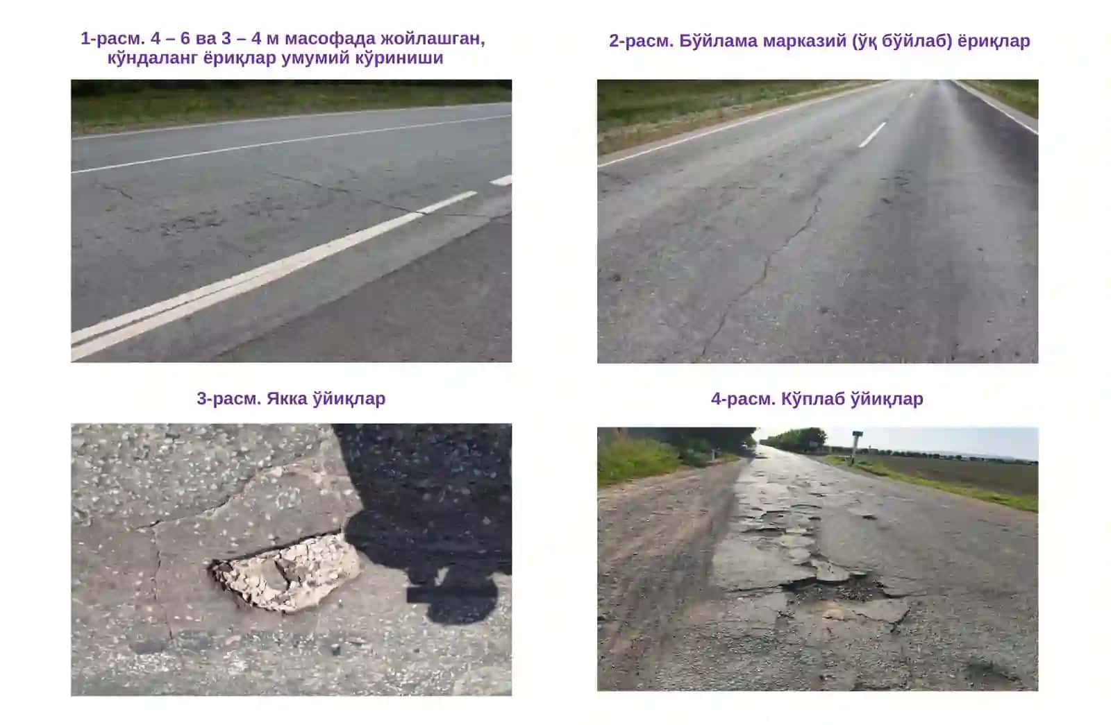 Avtomobil yollarini joriy tamirlash ishlarining texnologik jarayonlari 3