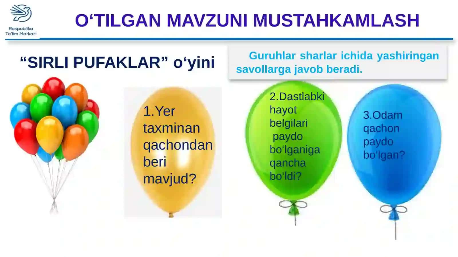5-sinf Geografiya fanidan Tabiat zonalari dars taqdimoti 3