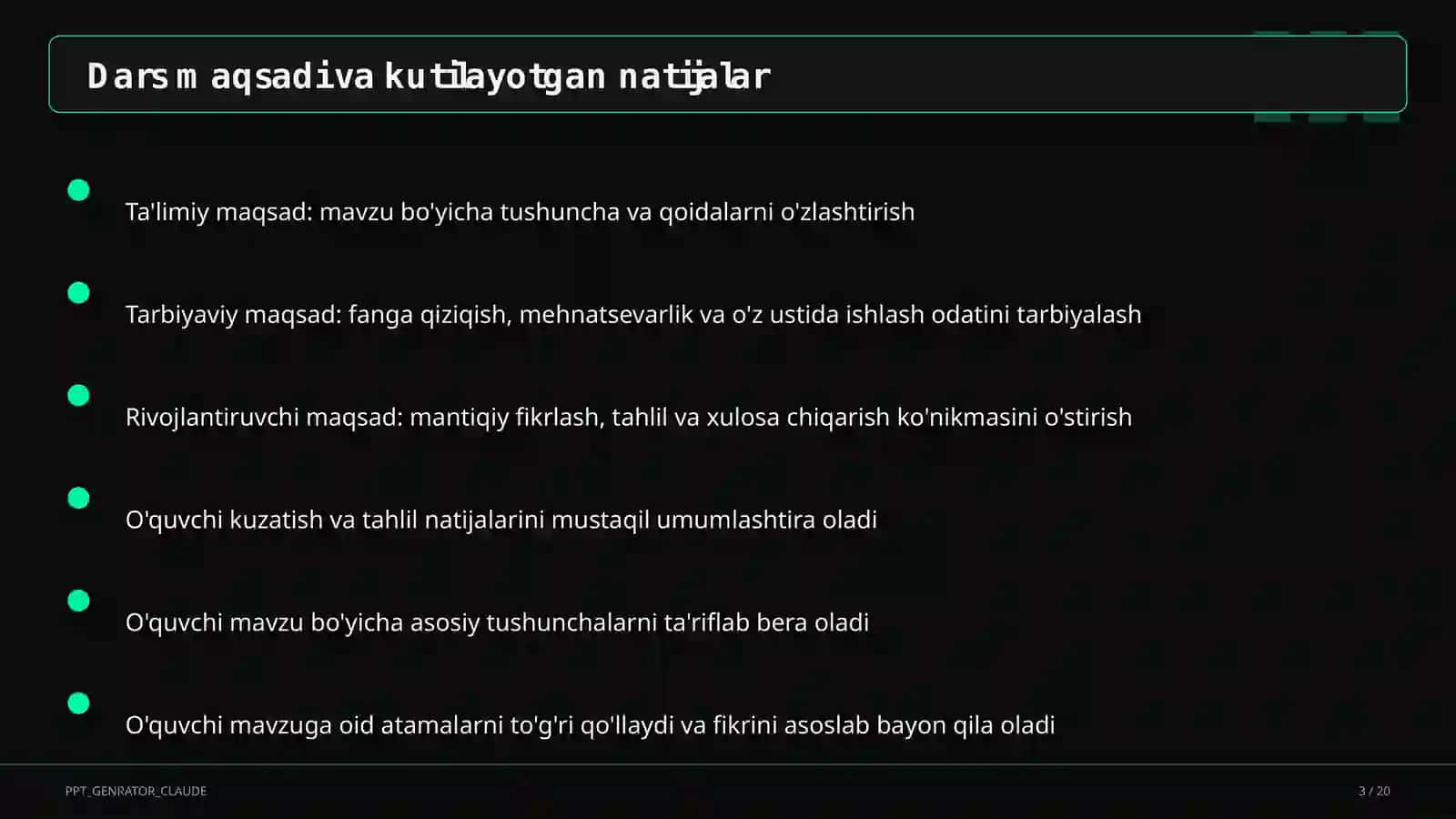 Mustaqillik davri o'zbek adabiyoti (11-sinf) 3
