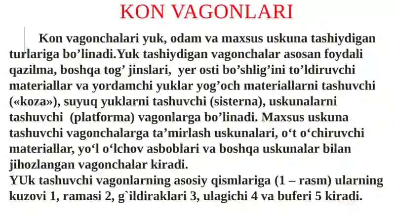 Konvagonchalarining harakatiga bo`lgan qashilikkoeffitsientini tajriba daanilash va tahlil qilish 3