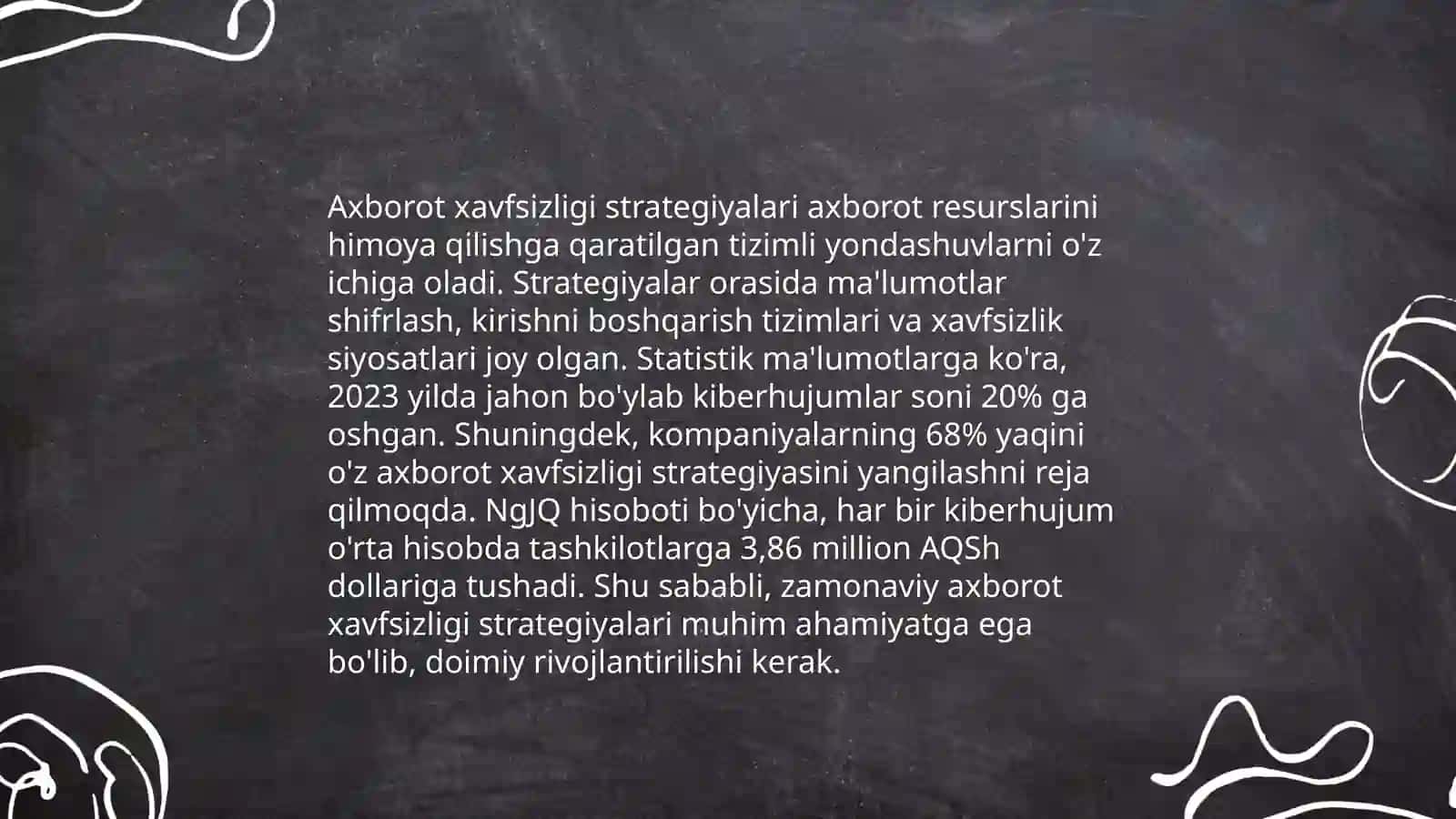 Axborot xavfsizligi strategiyalari 3