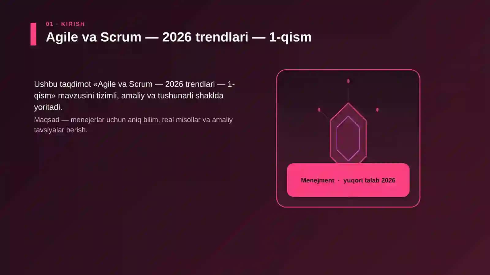Agile va Scrum — 2026 trendlari — 1-qism 3