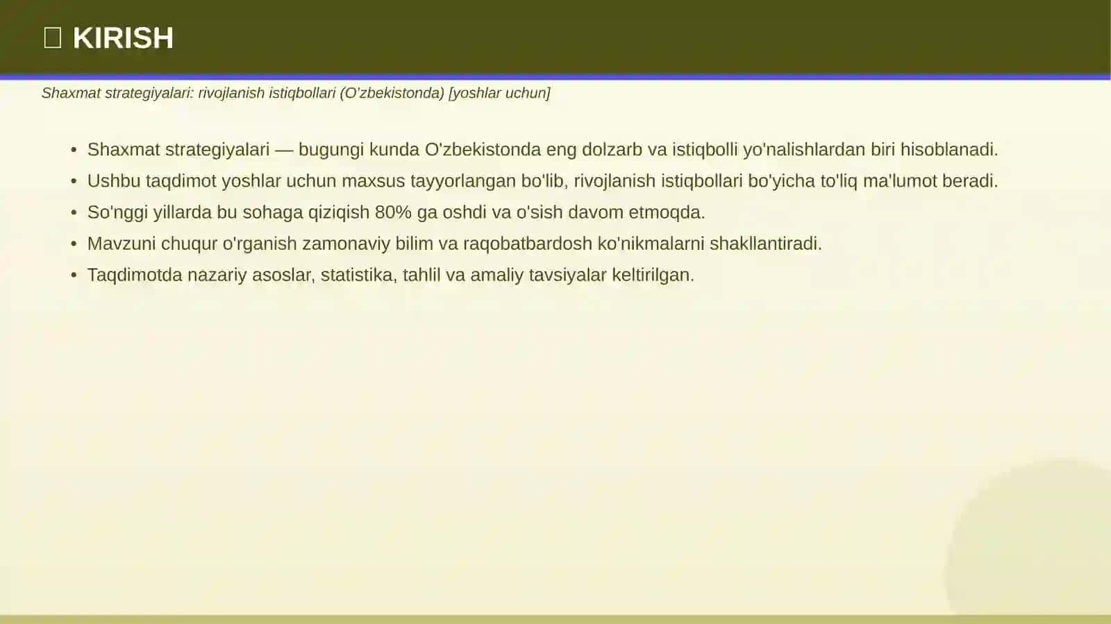 SHAXMAT STRATEGIYALARI 3