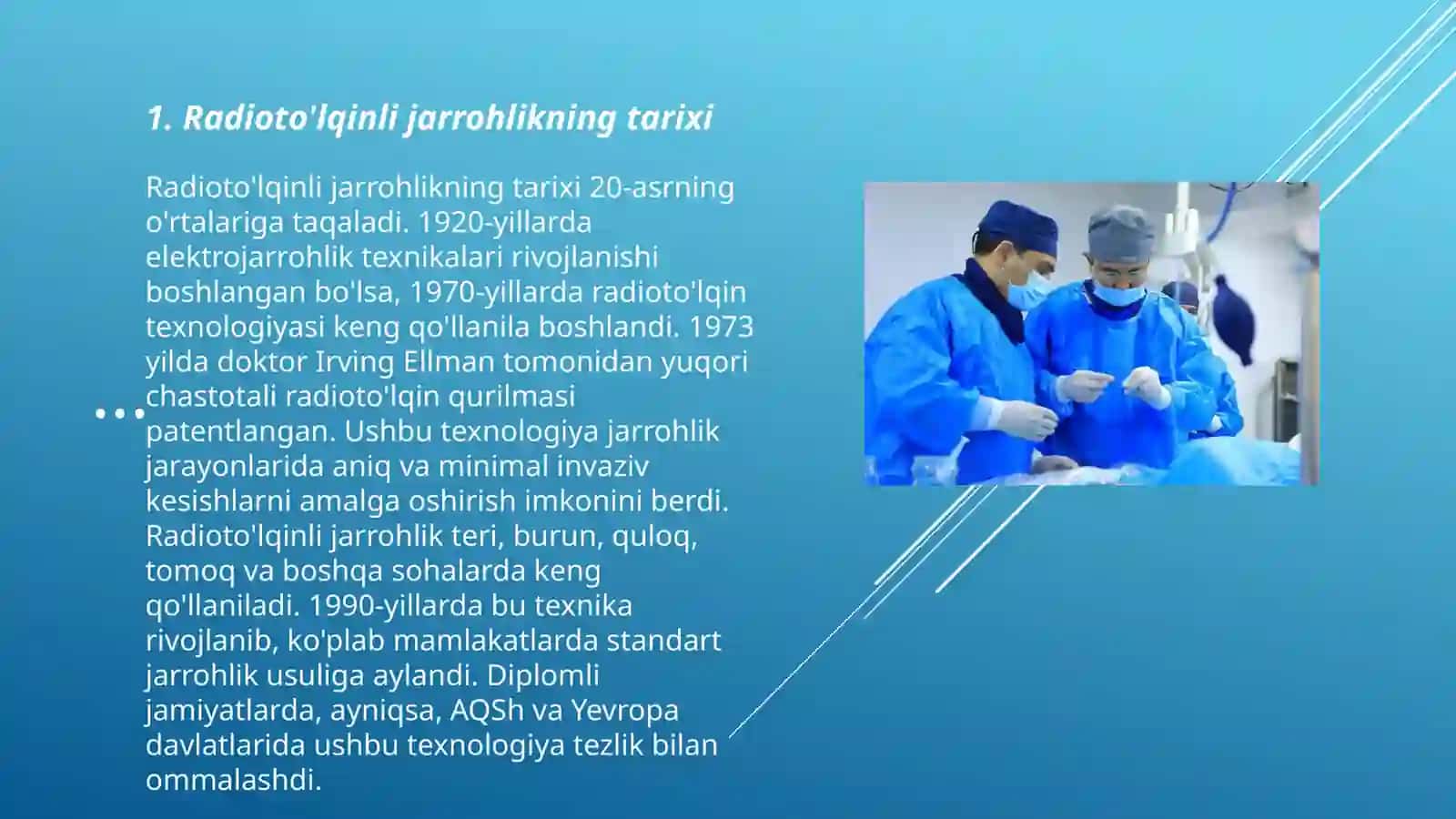 RADIO TO’LQINLIK JARROHLIK 3