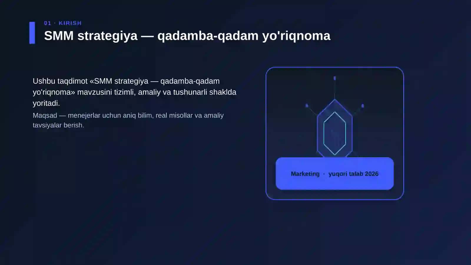 SMM strategiya — qadamba-qadam yo'riqnoma 3