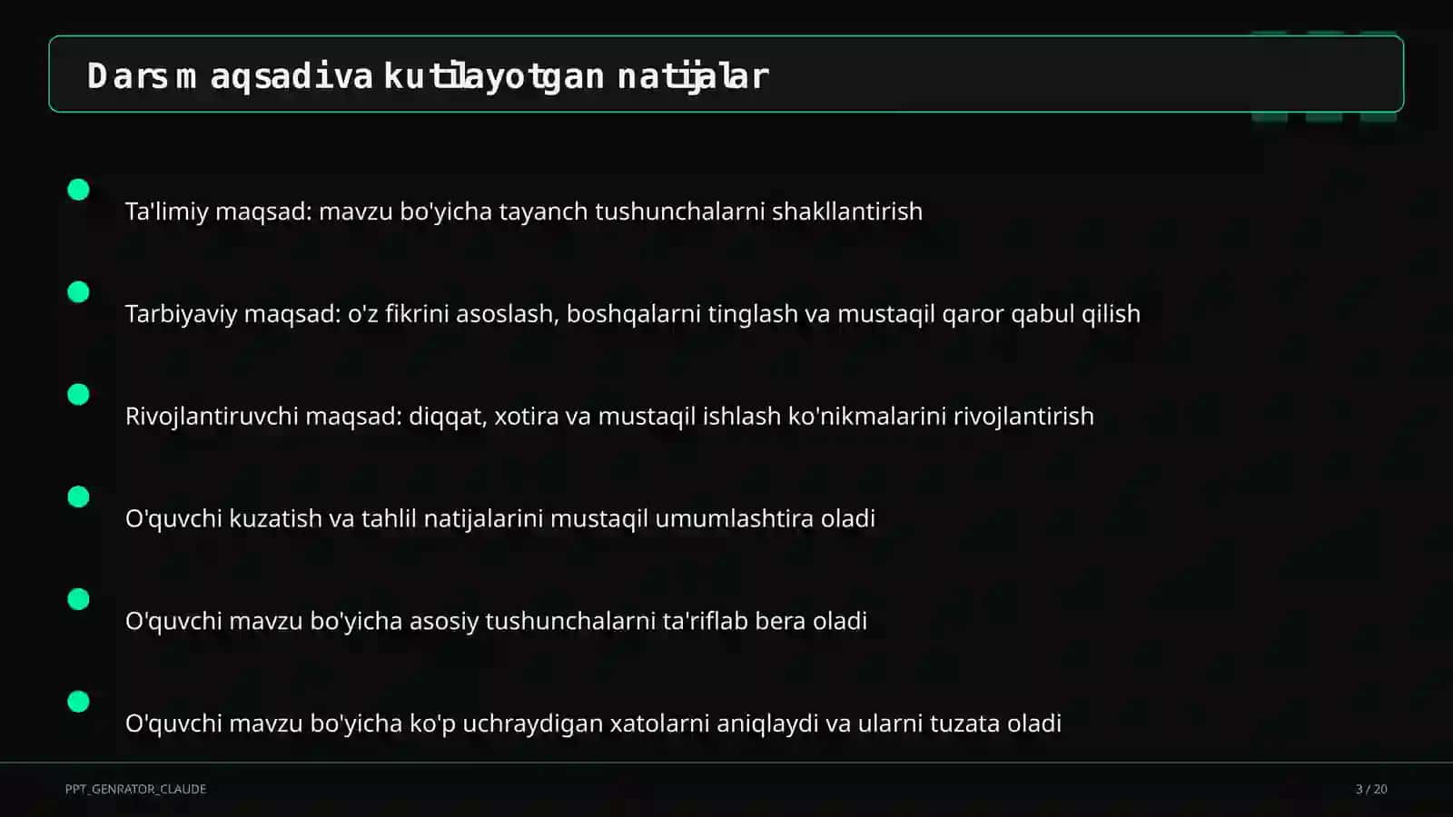 Tinish belgilari: nuqta, so'roq va undov (2-sinf) 3