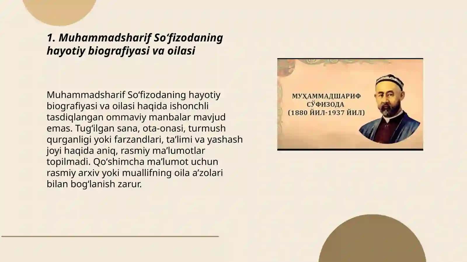 Muhammadsharif Soʻfizodaning hayoti va ijodi 3