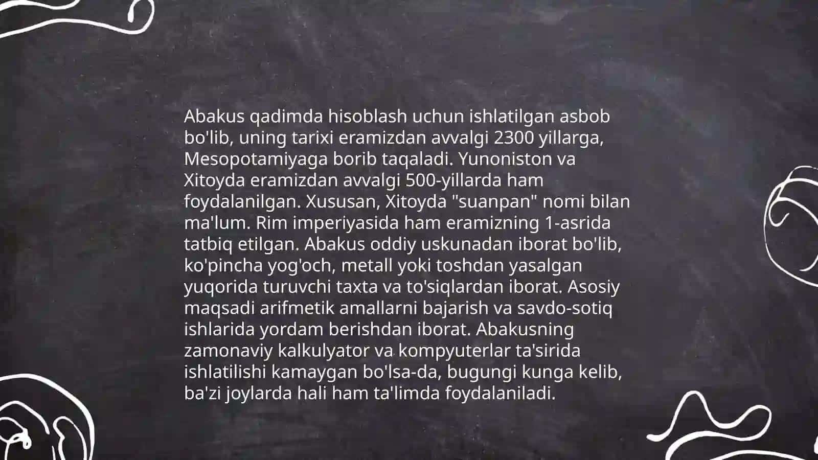 Abakusda birliklar va oʻnliklar ifodalash 3