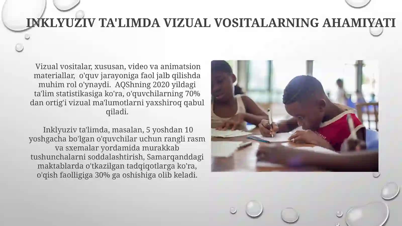 Inklyuziv ta'limda ko'rgazmali qurollar 3