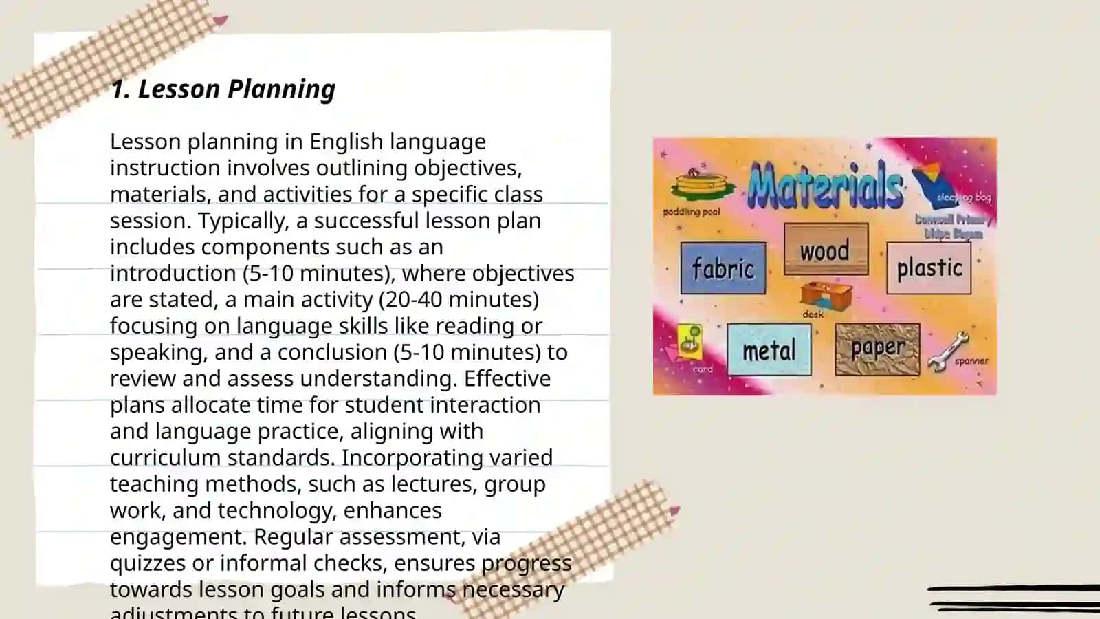 Lesson Planning 3