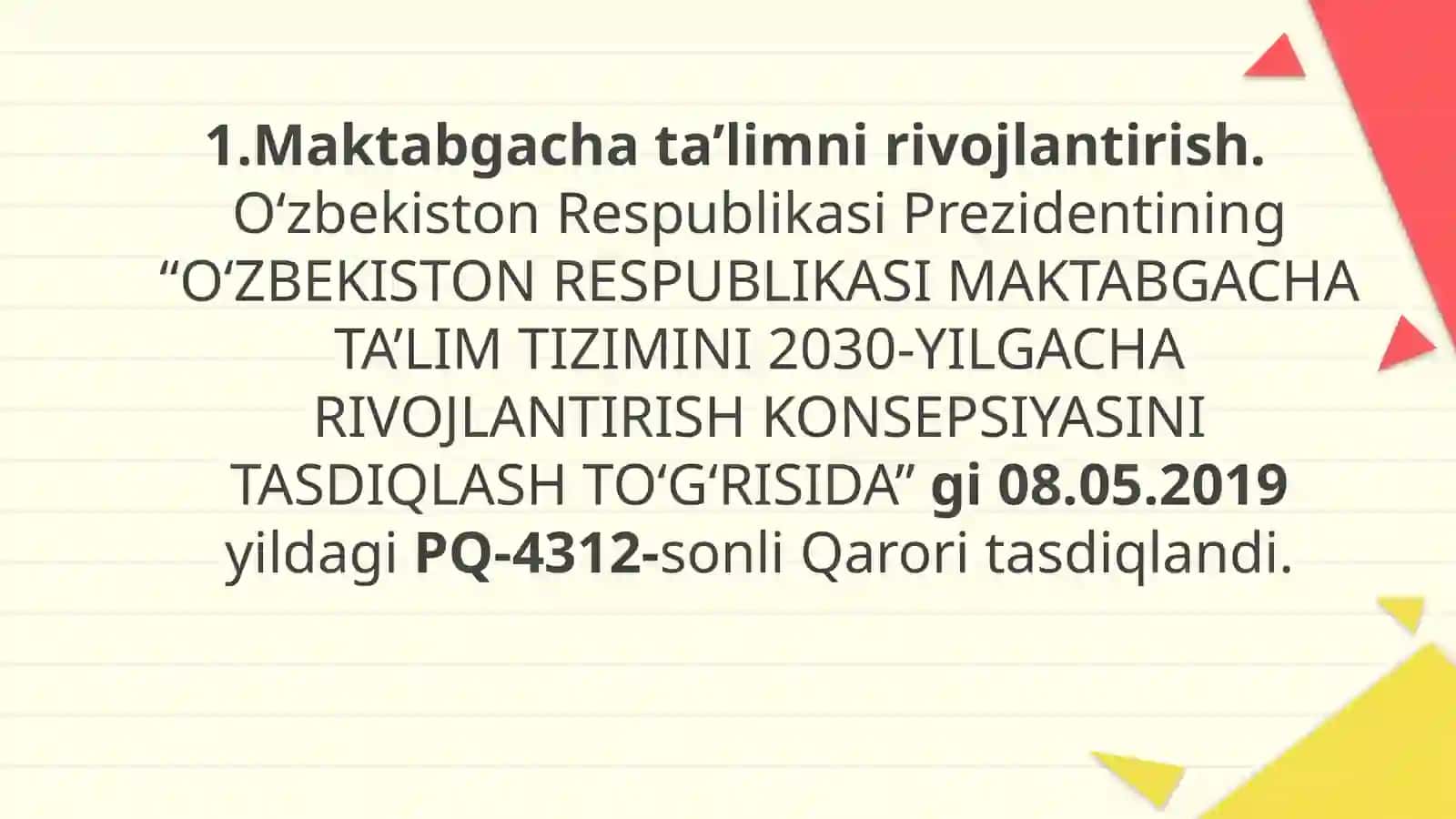 Bolalarni maktab taʼlimiga tayyorlash 3
