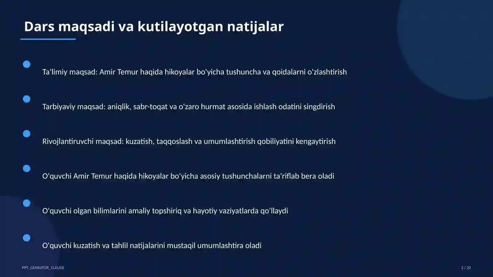 Amir Temur haqida hikoyalar (5-sinf) 3