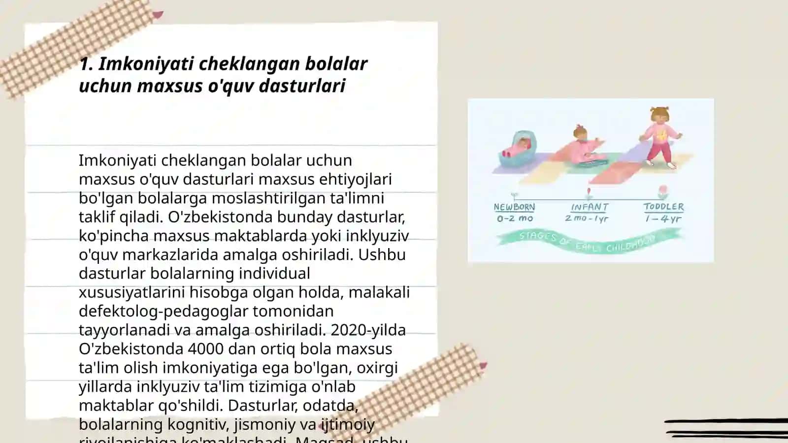 Imkoniyati cheklangan bolalarni o‘qitishda ta’lim maqsadlarini belgilash va loyihalash 3