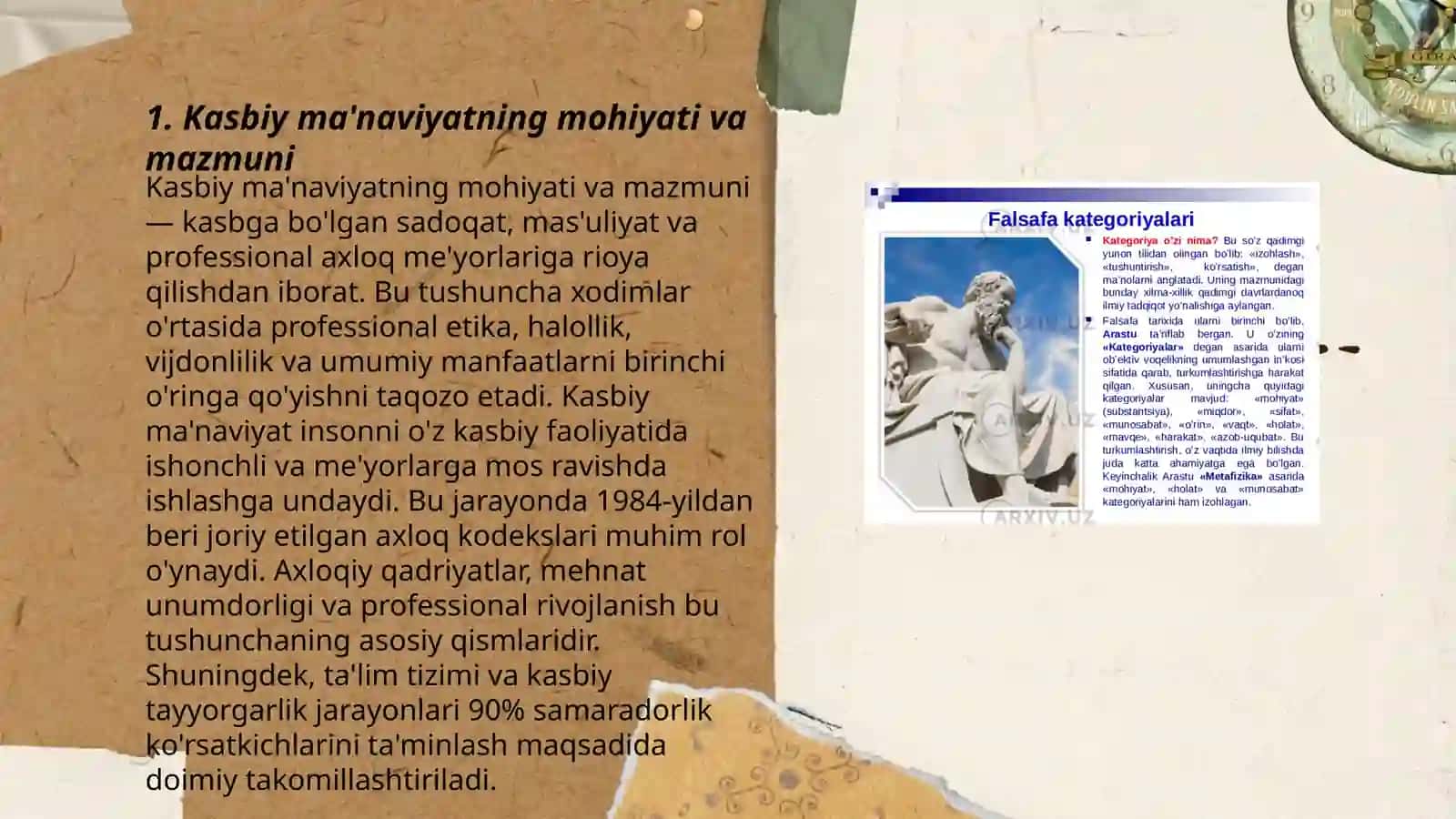 Kasbiy ma'naviyat 3