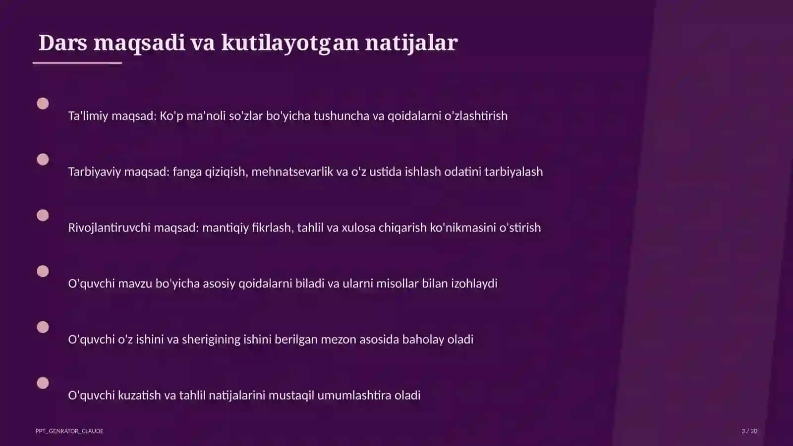 Ko'p ma'noli so'zlar (5-sinf) 3