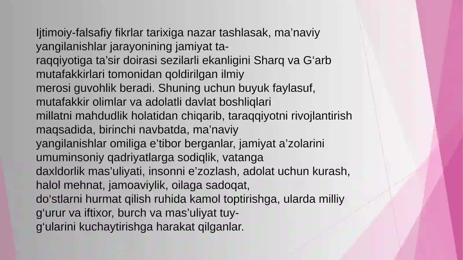 Sharq va g’arb mutafakirlarning jamiyat haqida satsilogik qarashlari 3