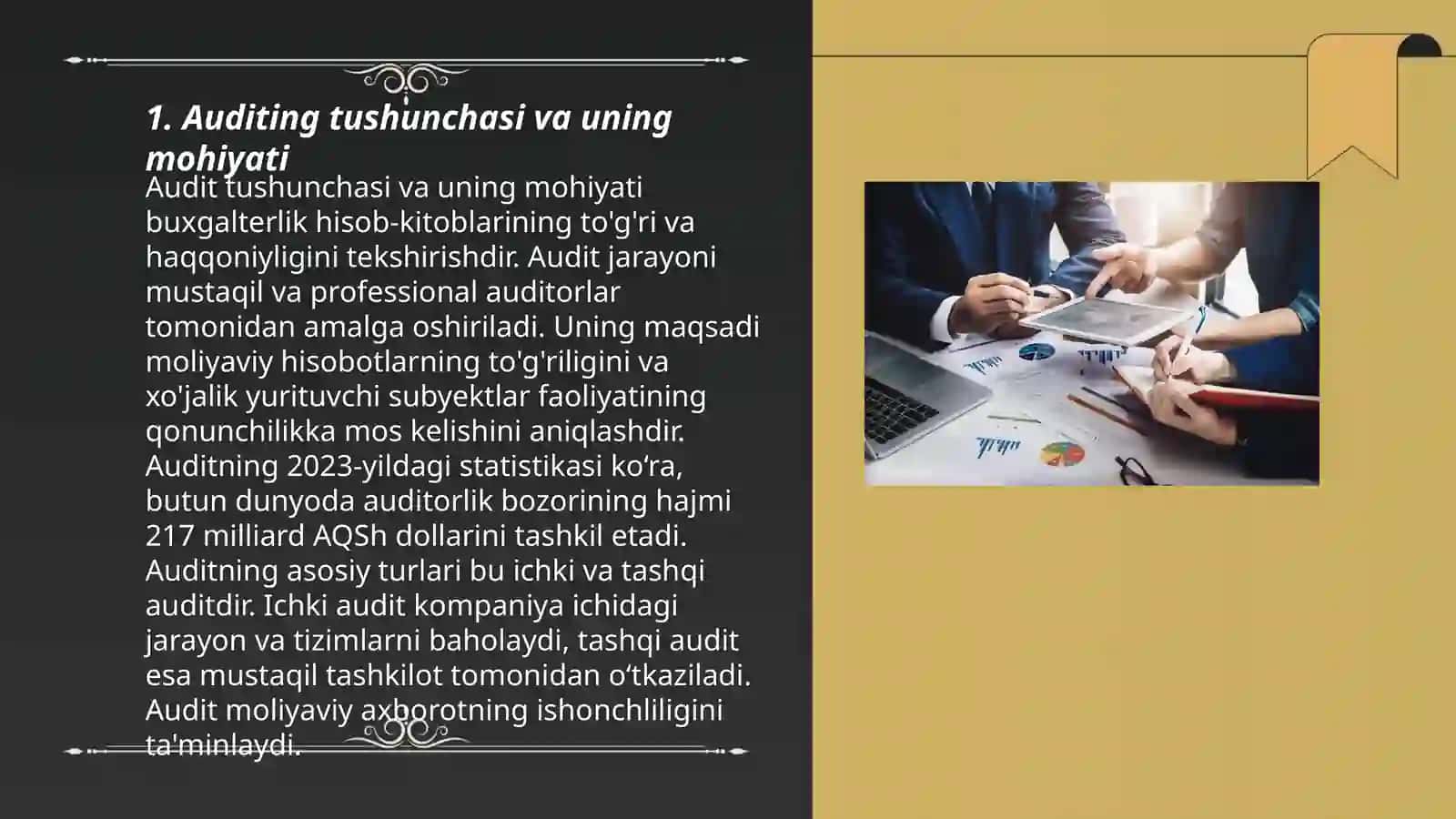 Jahon amaliyotida auditning mohiyati va rivojlanish tarixi 3