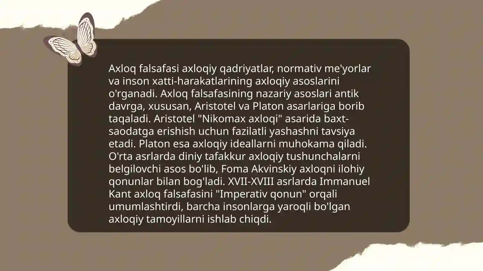 Axloq falsafasi 3
