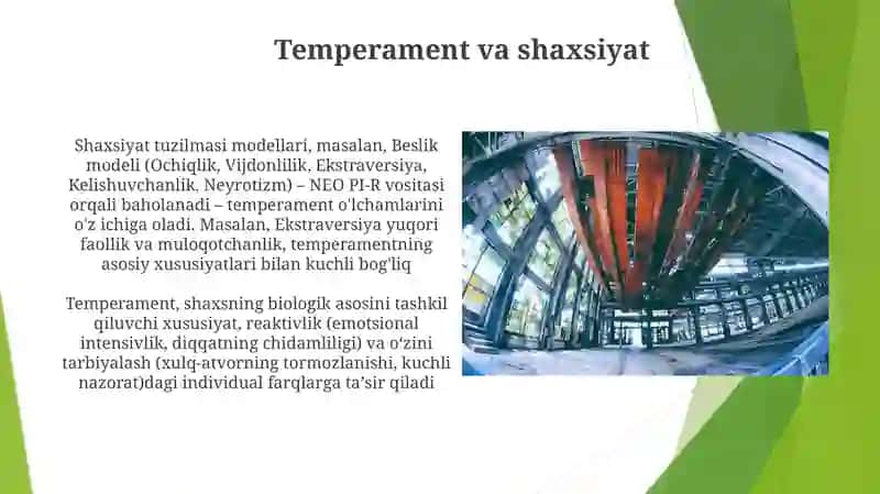 Temperament va shaxsiyat 3