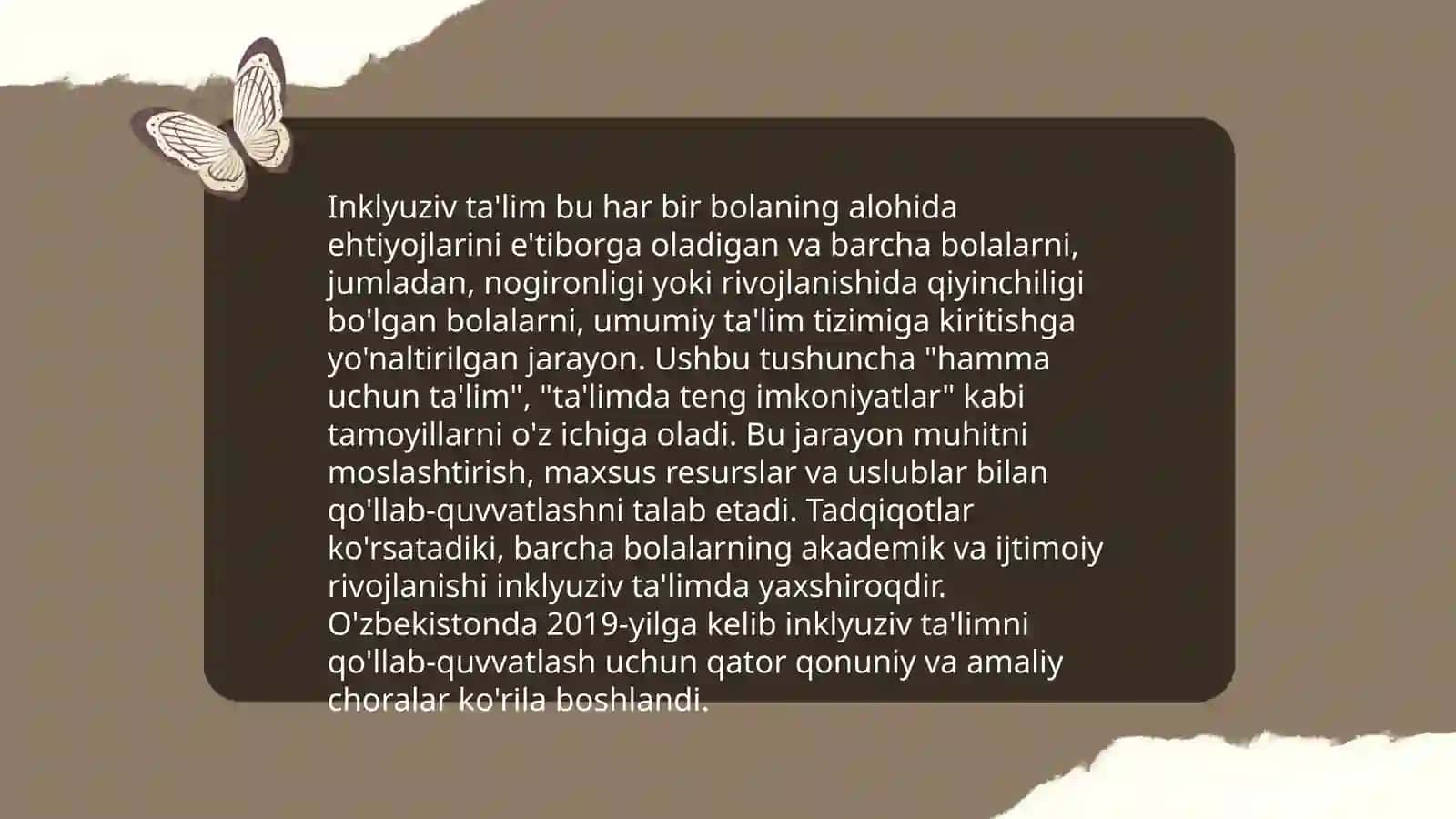 Inklyuziv ta'limda oʻquv tarbiya jarayonining samaradorligini oshirish yoʻllari 3