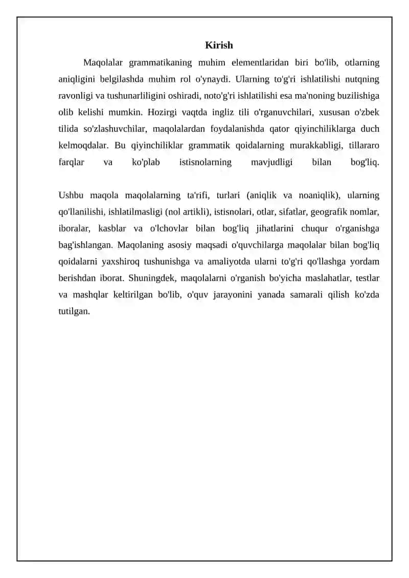 Maqola va uning turlari 3
