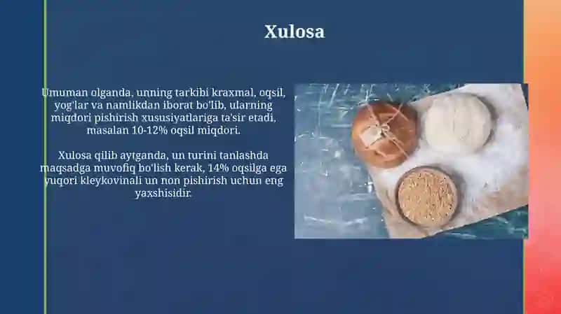 Bugʻdoy unining navlari 3