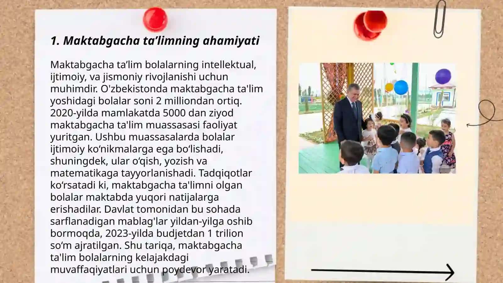 Maktabgacha ta’lim va tarbiya to‘g‘risida 3