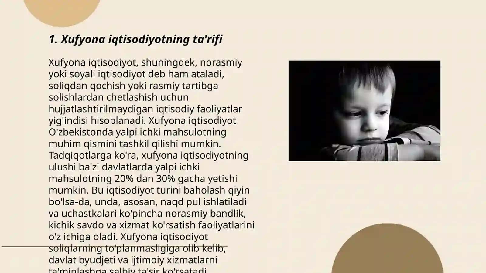 Xufyona iqtisodiyot 3