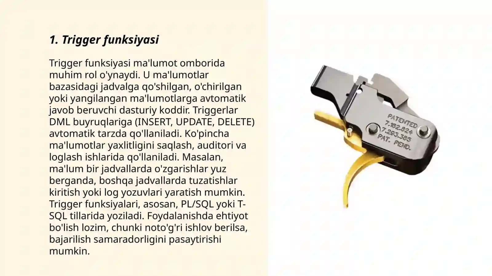 Trigger 3