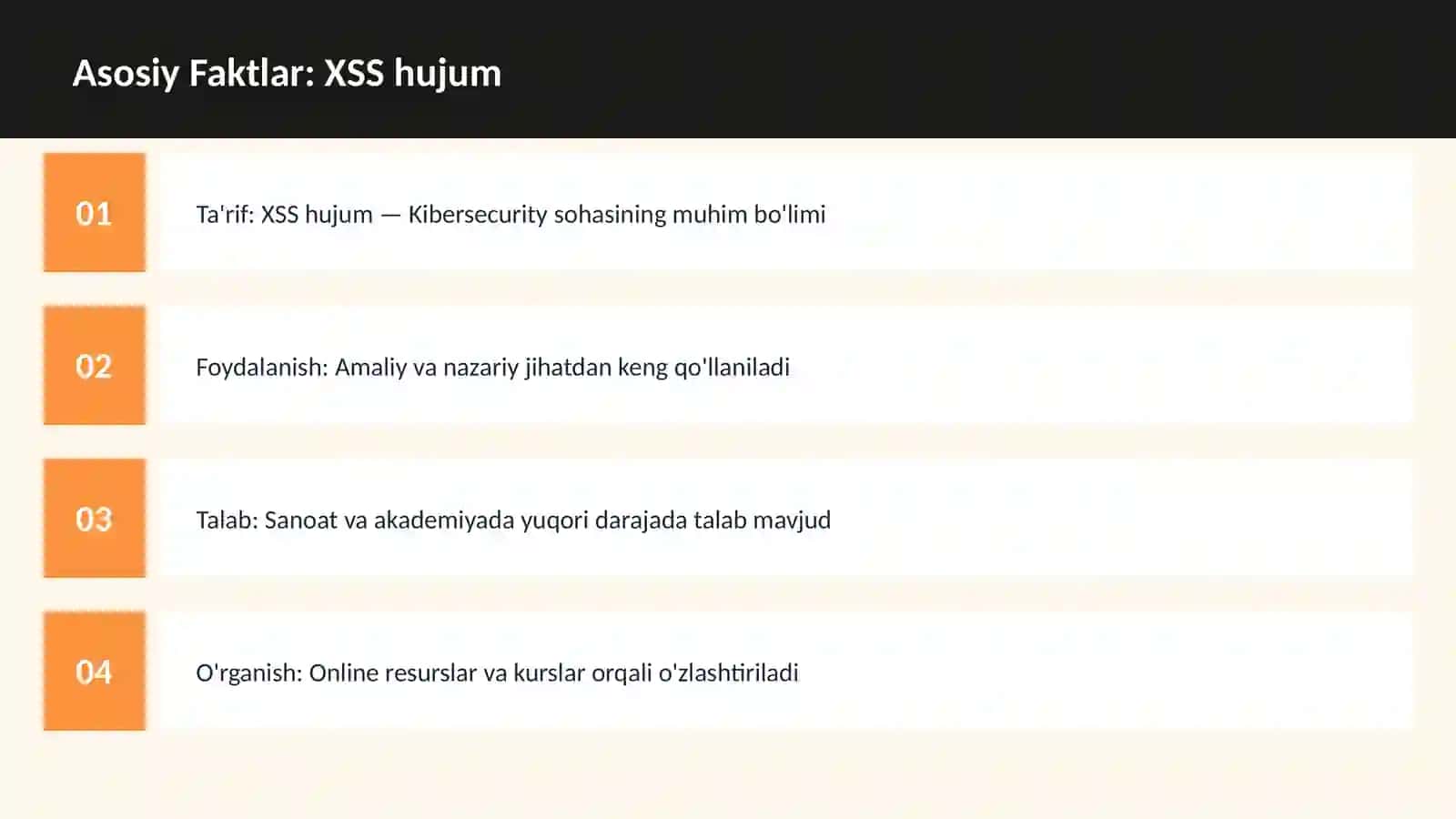 XSS hujum 3