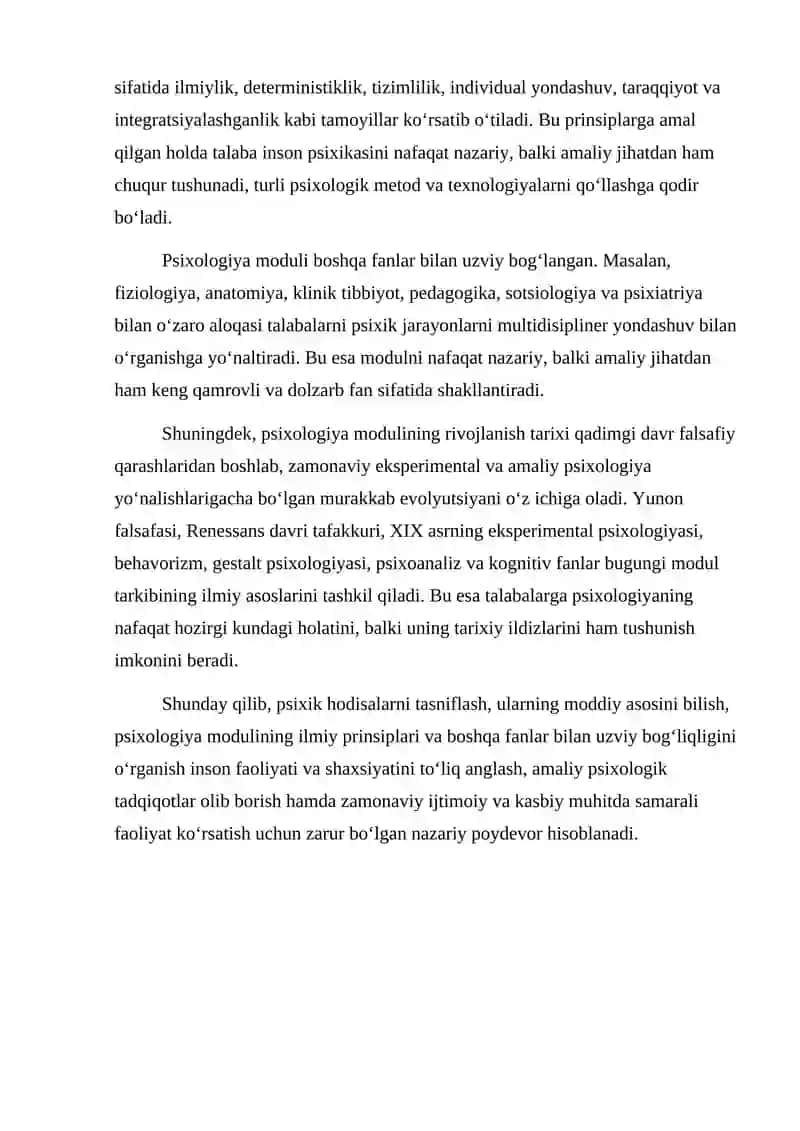 Psixik hodisalar klassifikatsiyasi 3