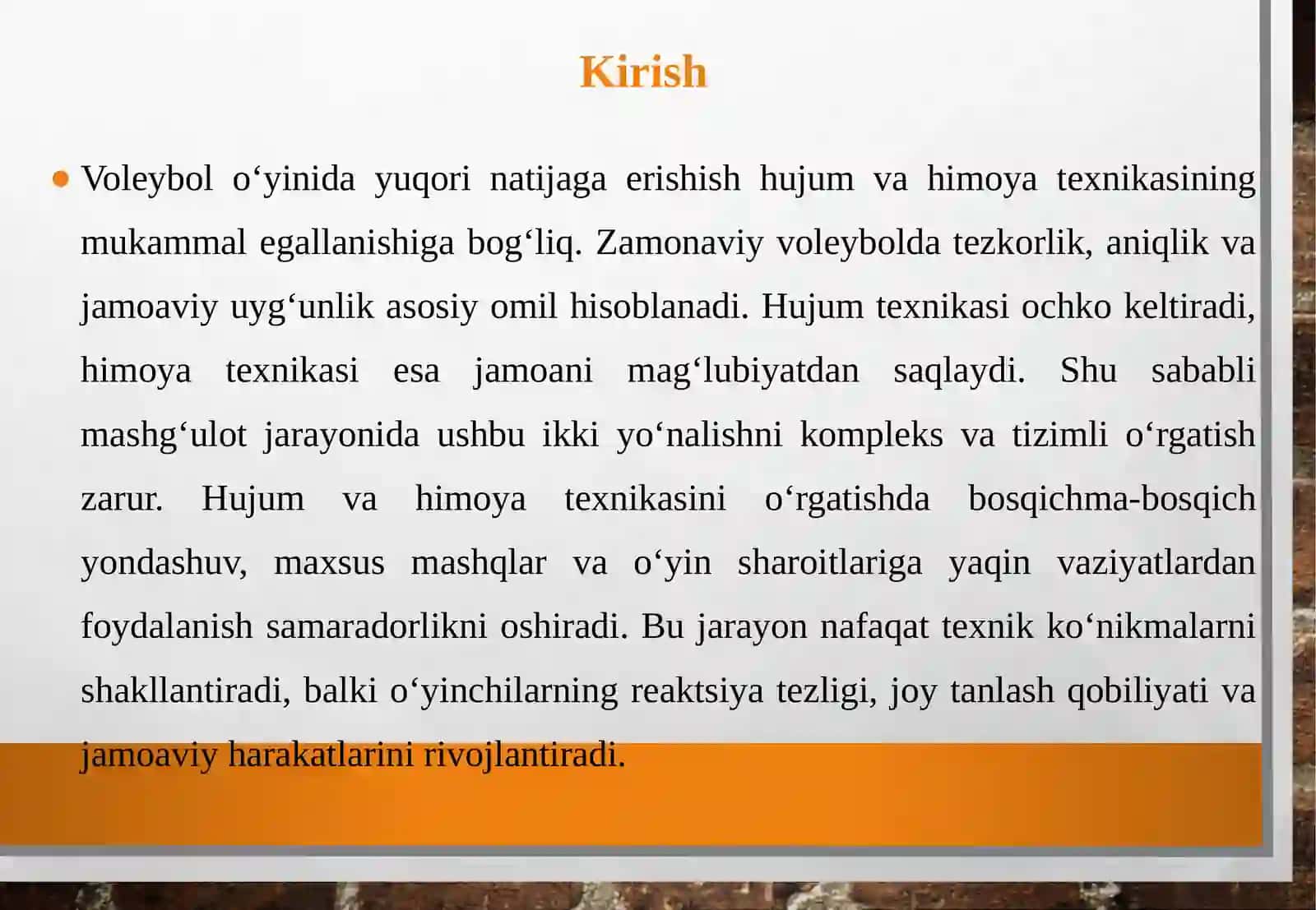 Voleybolo‘yinidahujumvahimoyatexnikasinio‘rgatish 3