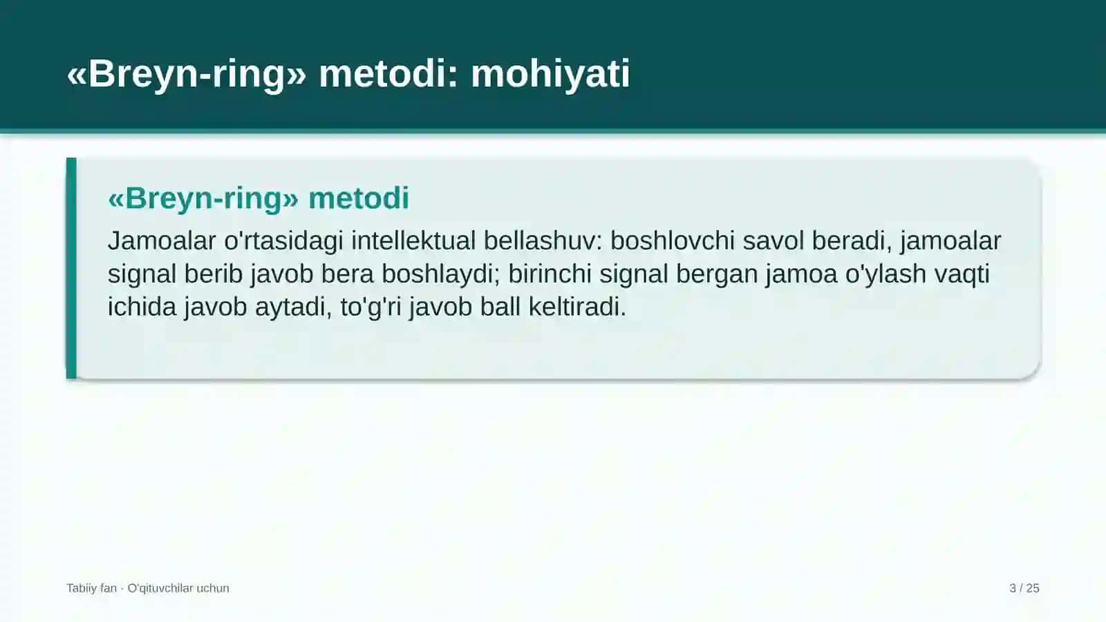 tabiiy fan darslarida breyn ring metodidan foydalanish 6303 3