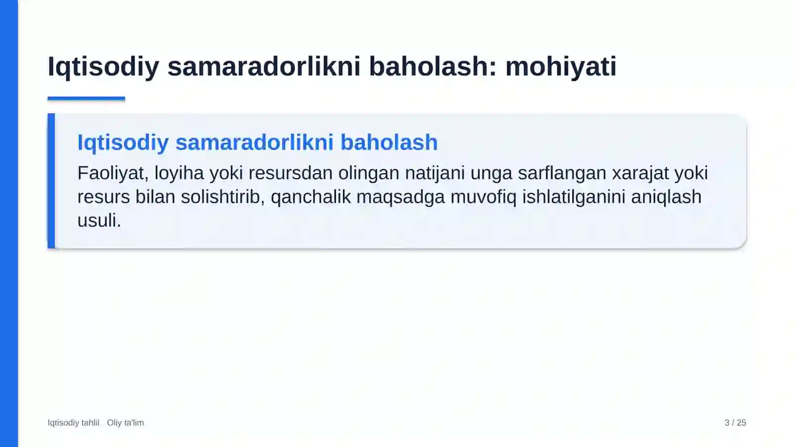 bolalar shifoxonalarida iqtisodiy samaradorlikni baholash 7209 3