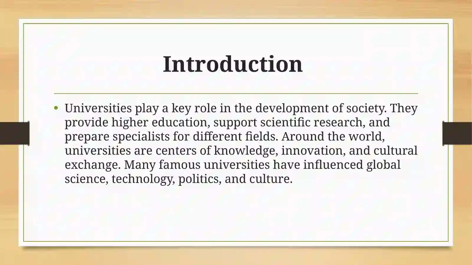 Universities of the World 3