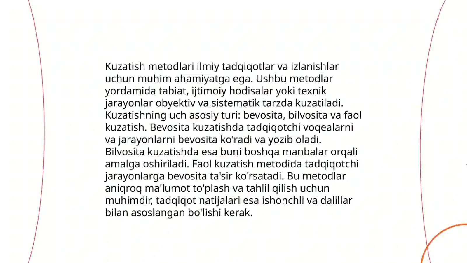 Kuzatish va anketa qo‘llash 3
